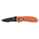 BENCHMADE Griptillian 3.45" Drop Point Serrated Edge Coated - Benchmade