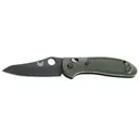 BENCHMADE PLAIN COATED SHEEPSFOOT 3.45" 154CM BLADE - Benchmade