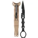 BENCHMADE SOCP 3.22" Skeleton Drop Point Coated SerratedEdge - Benchmade