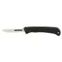HOGUE Expel 2.5" Scalpel Plain Satin /Black Textured G10 - Hogue