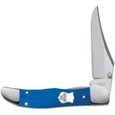CASE KNIVES Blue G10 Kickstart Huntert Knife w/ Clip 4" Closed - Case Knives