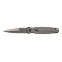 GERBER KNIVES Mini Covert Auto, Tact Gry, Fine Edge/Stnwsh Blade - Gerber