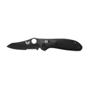 BENCHMADE Mini Griptillian 2.91" Sheepsfoot Coated Serrated - Benchmade