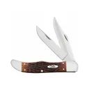CASE KNIVES Chestnut Bone-Standard Jig Folding Hunter (6265CV) - Case Knives
