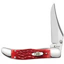 CASE KNIVES Kickstart Dark Red Bone Standard Jig Chrome Vanadi - Case Knives