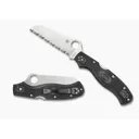 SPYDERCO Rescue 3 NEW Lightweight Black 93mm Serrated Edge - Spyderco