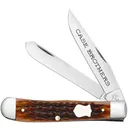 CASE KNIVES Brown Bone - Russell Jig Trapper (6254 SS) - Case Knives