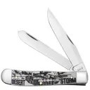 CASE KNIVES War Series-Smooth Ntrl Bone Trapper-Desert Storm - Case Knives