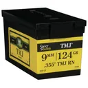 SPEER AMMO Reloading Bullets TMJ RN 9mm 124 Grain 600rd - Speer