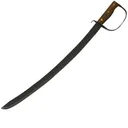 CONDOR TOOL KNIFE Naval Cutlass Sword, Hardwood - Condor Tool Knife