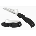 SPYDERCO Rescue 79mm Lightweight Black Serrated Edge - Spyderco