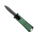 COBRATEC OTF 952 OD Green Dagger Not Serrated - Cobratec Knives