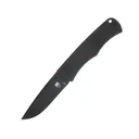 COBRATEC Vorpal Hidden Release Folding Knife 3" Drop Point Blade | Black Aluminum Handle - Cobratec