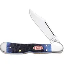 CASE KNIVES Navy Blue Bone - Rogers Jig Copperlock (61549L SS) - Case Knives