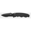 SOG ZOOM- PARTIALLY SERRATED BLACK TINI - Sog