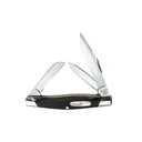 BUCK KNIVES Cadet Pocket Knife 3-Blade 3.25" Closed + Black Valox Scales & Nickel Bolsters - Buck Knives