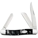 CASE KNIVES Black Pearl Kirinite Medium Stockman (10318 SS) - Case Knives