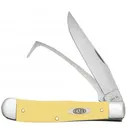 CASE KNIVES Yellow Synthetic SS - Equestrian's Knife - Case Knives