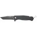 BEAR & SON 4 5/8" Bear Swipe V Survival Assisted Black - Bear & Son