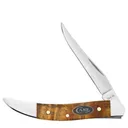 CASE KNIVES Yellow Curly Oak - Small Texas Toothpick (710096 S - Case Knives