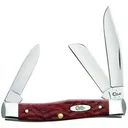 CASE KNIVES Chestnut Bone Medium Stockman 3-5/8" (63032 CV) - Case Knives