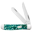 CASE KNIVES SparXX Trapper Mini Clip Point/Spey Green Kirinite - Case