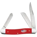 CASE KNIVES Workman Medium Stockman Pocket Knife 3.63" Closed (Clip, Sheepsfoot, Spey Blades) - Case Knives