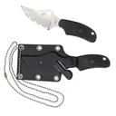 SPYDERCO ARK Lightweight Black H1 Serrated Edge - Spyderco
