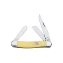CASE KNIVES Yellow Synthetic Medium Stockman 3-5/8" Closed - Case