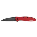 KERSHAW KNIVES Leek Speedsafe Assisted Folding Knife - Red - Kershaw Knives