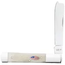 CASE KNIVES Razor EDC 3"/2.23" Pen/Spear Natural Bone Handle - Case