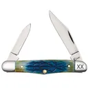 CASE KNIVES Tribal Jigged Burnt Purple Bone Jig Half Whittler - Case Knives