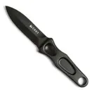 CRKT Sting 3.197" Spear Point Black Dual Plain Edge - Crkt