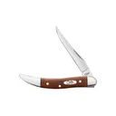 CASE KNIVES Chestnut Bone Small Texas Toothpick 3" Closed - Case Knives