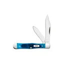 CASE KNIVES Caribbean Blue Bone Swell Center Jack 3" Closed - Case Knives
