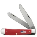 CASE KNIVES American Workman - Red Synthetic Trapper (4254 SS) - Case Knives