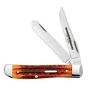 CASE KNIVES Limited XX Ed XXXVI Autumn Bone Jig Mini Trapper - Case Knives