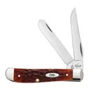 CASE KNIVES Chestnut Bone Standard Jig Mini Trapper (6207 CV) - Case Knives