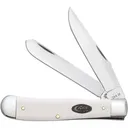 CASE KNIVES White Synthetic - Trapper (4254 SS) - Case Knives