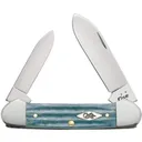 CASE KNIVES Second Cut Gray Bone Canoe (62131 SS) - Case Knives