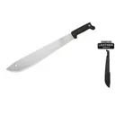 CONDOR TOOL KNIFE Outback Machete 20 in., Black - Condor Tool Knife