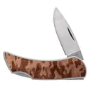 CASE KNIVES Woodchuck - Brushed SS Executive Lockback - Camo - Case Knives