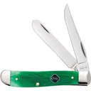 CASE KNIVES Clover Bone - Sawcut Jig Mini Trapper - Case Knives