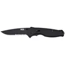 SOG Flash II - Partially Serrated, Black TiNi - SOG Knives