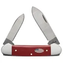 CASE KNIVES American Workman - Red Synthetic Canoe (42131 SS) - Case Knives