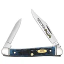 CASE KNIVES Pocket Worn Standard Jig Denim Bone Mini - Case Knives