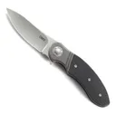 CRKT Hootenanny Black Silver 3.34" Drop Point - Crkt