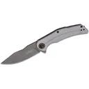 KERSHAW KNIVES Believer 3.25" Drop Point Flipper Gray PVD - Kershaw Knives