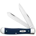 CASE KNIVES Navy Blue Synthetic - Trapper (4254 SS) - Case Knives