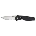 SOG FLASH II-TANTO SATIN PARTIALLY SERRATED - Sog